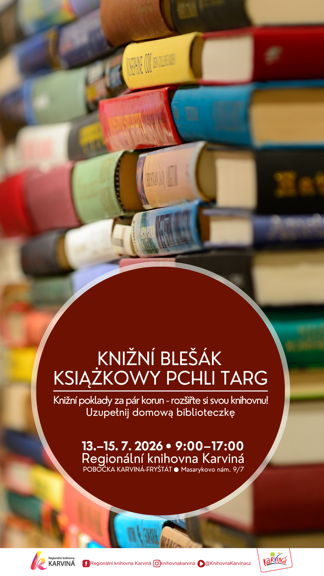 Knižní blešák – Książkowy pchli targ 