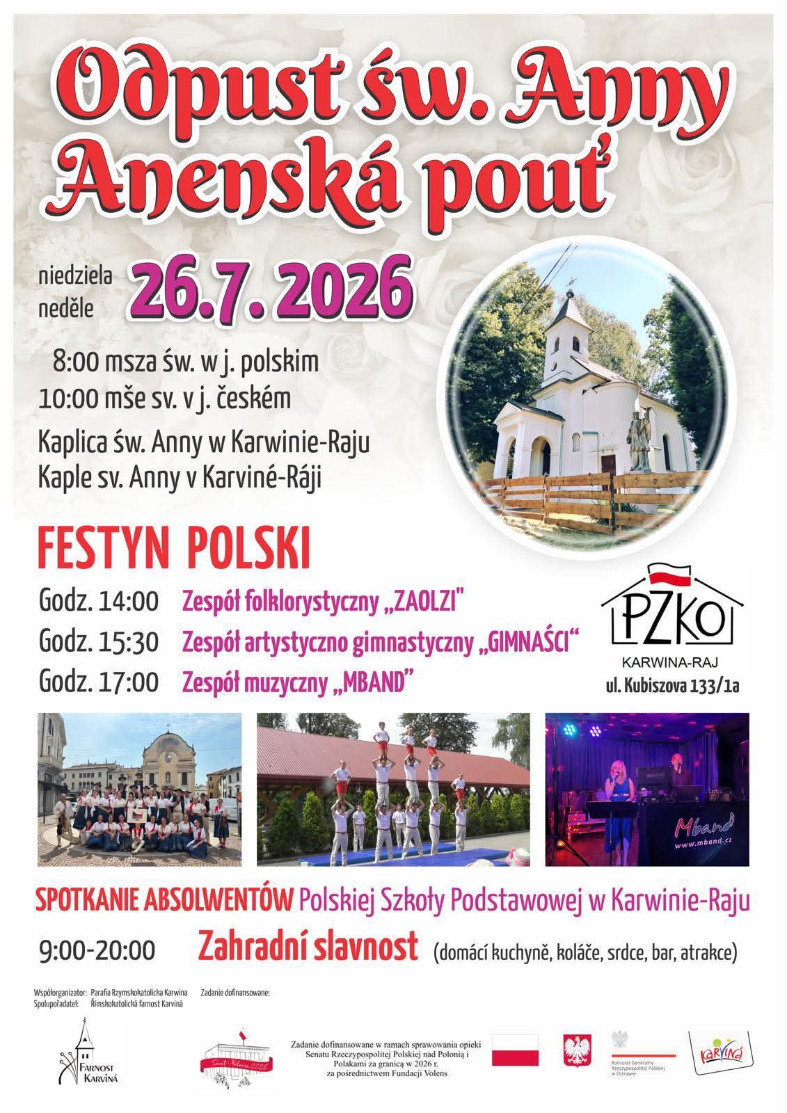 Odpust św. Anny / Anenská pouť