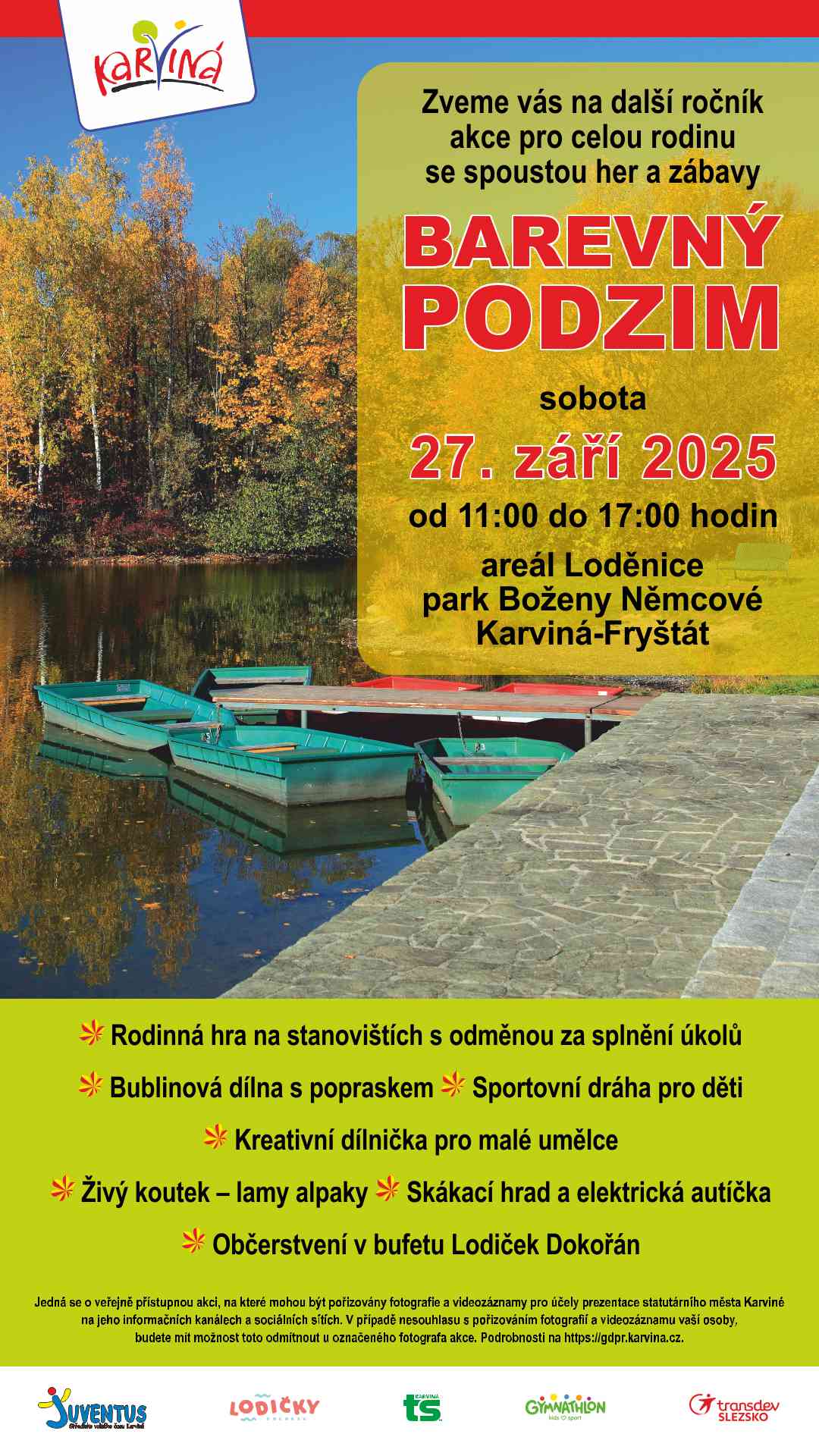 Barevný podzim 2025