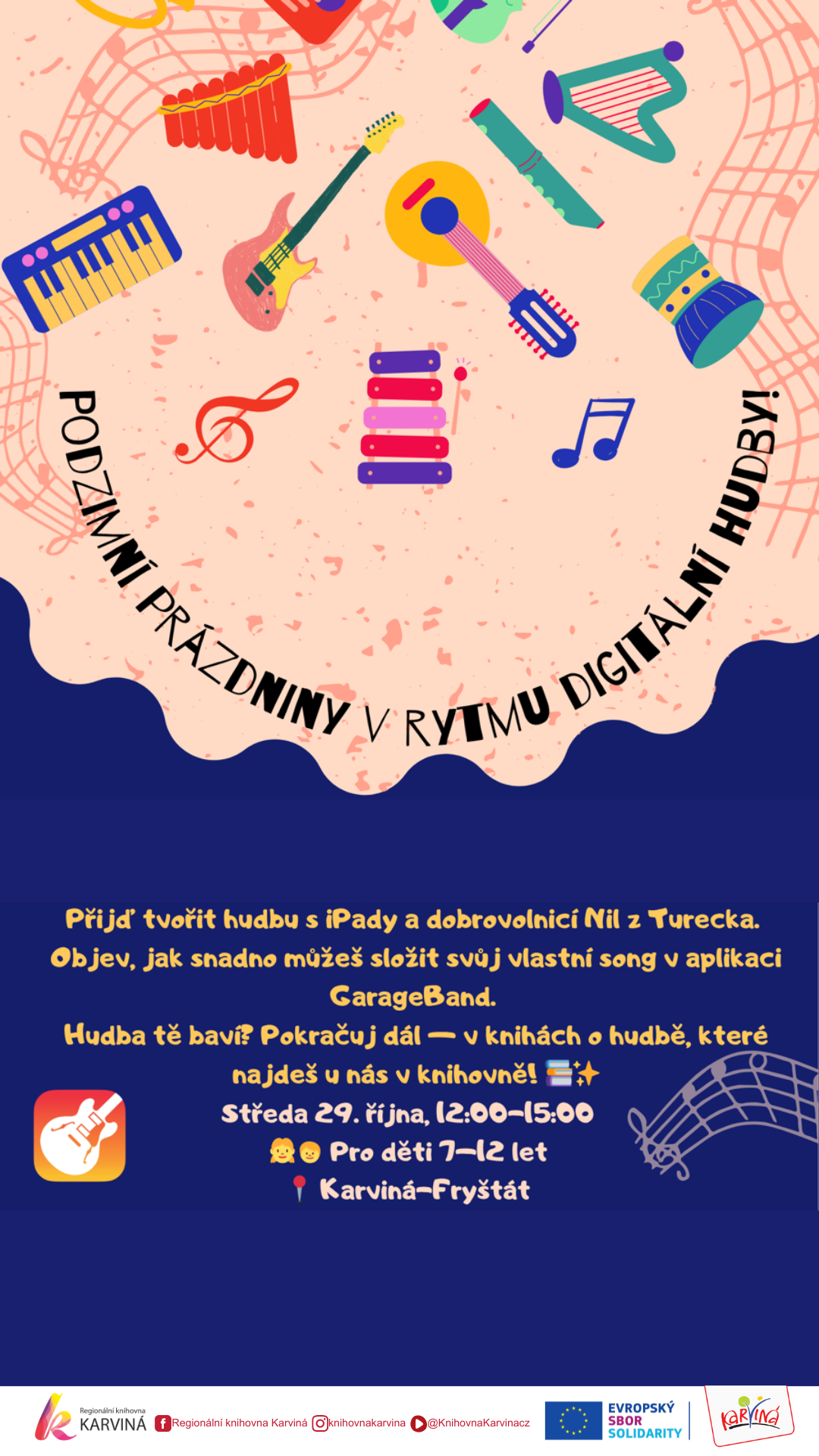 Podzimní prázdniny v rytmu digitální hudby!