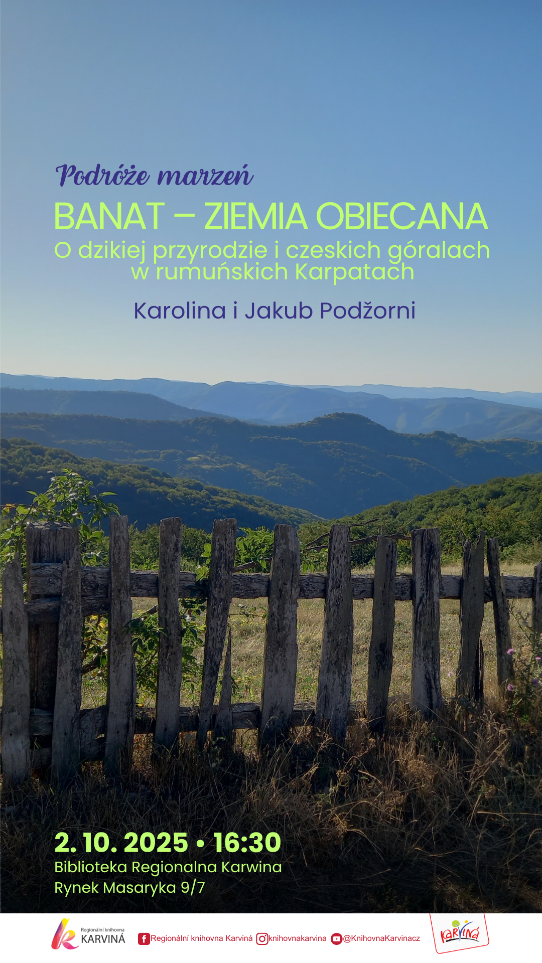 Podróże marzeń – Banat – Karolina i Jakub Podžorni