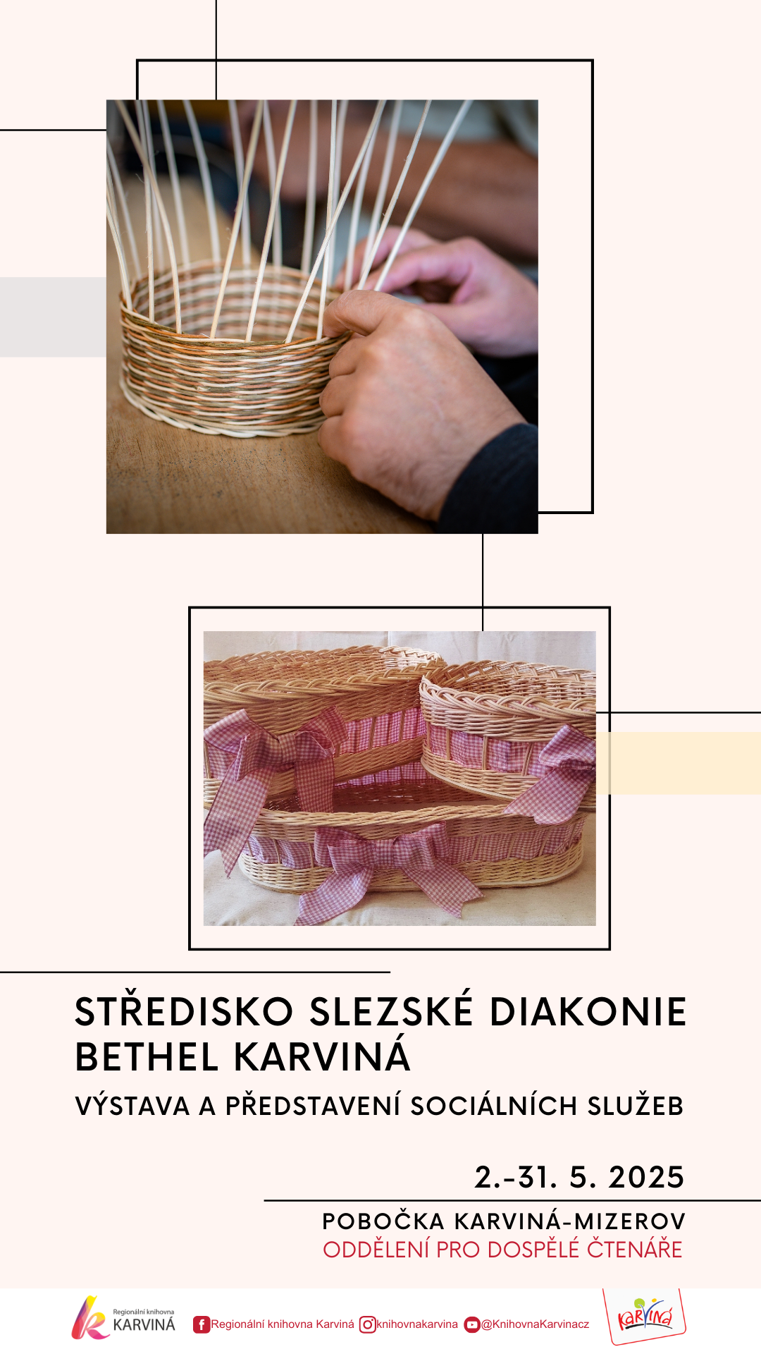Výstava azylového domu Bethel Karviná a představení sociálních služeb