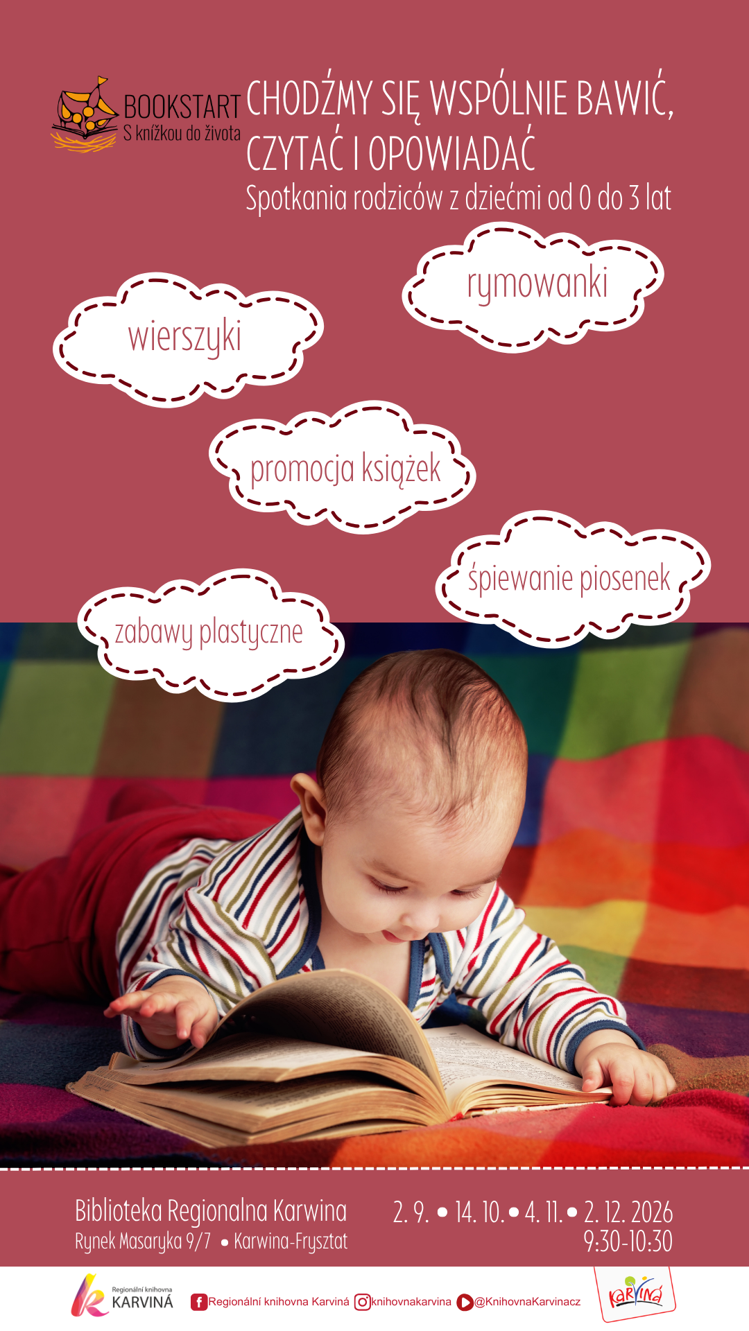 Bookstart – Z książką na start: Malutki pajączek