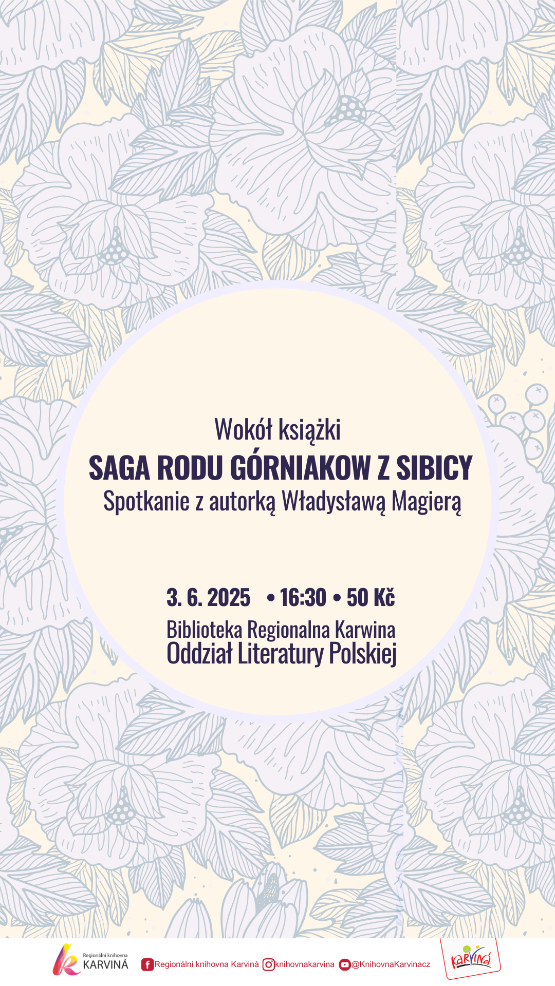 Spotkanie z autorką Władysławą Magierą