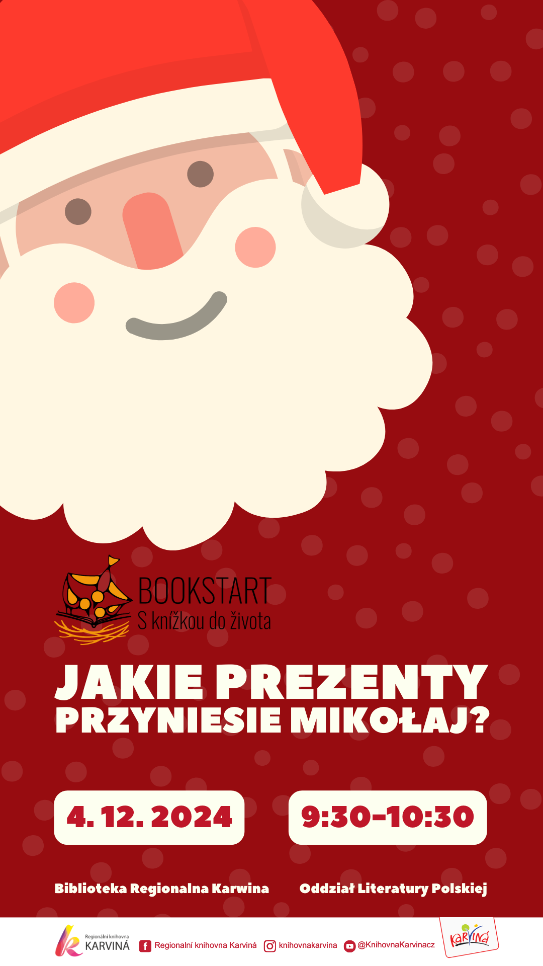 Bookstart – Z książką na start - Jakie prezenty przyniesie Mikołaj?