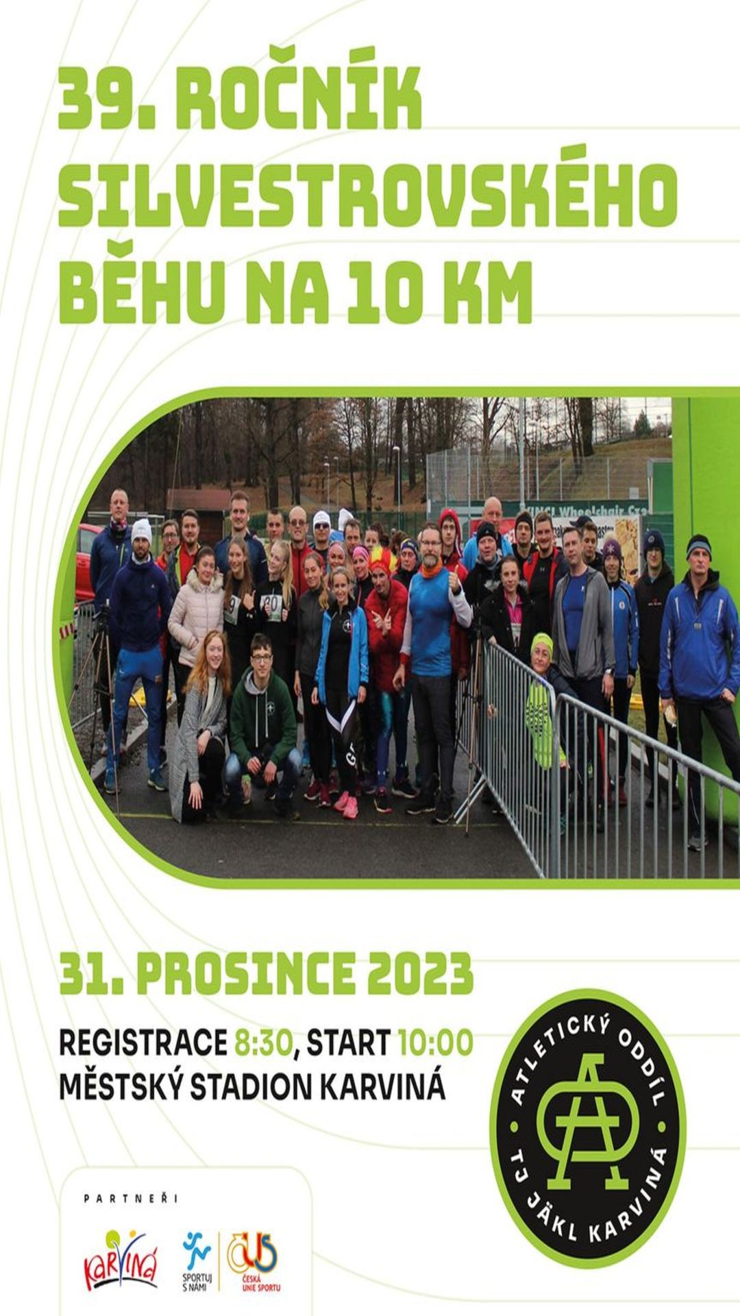 39. ročník Silvestrovského běhu na 10 km