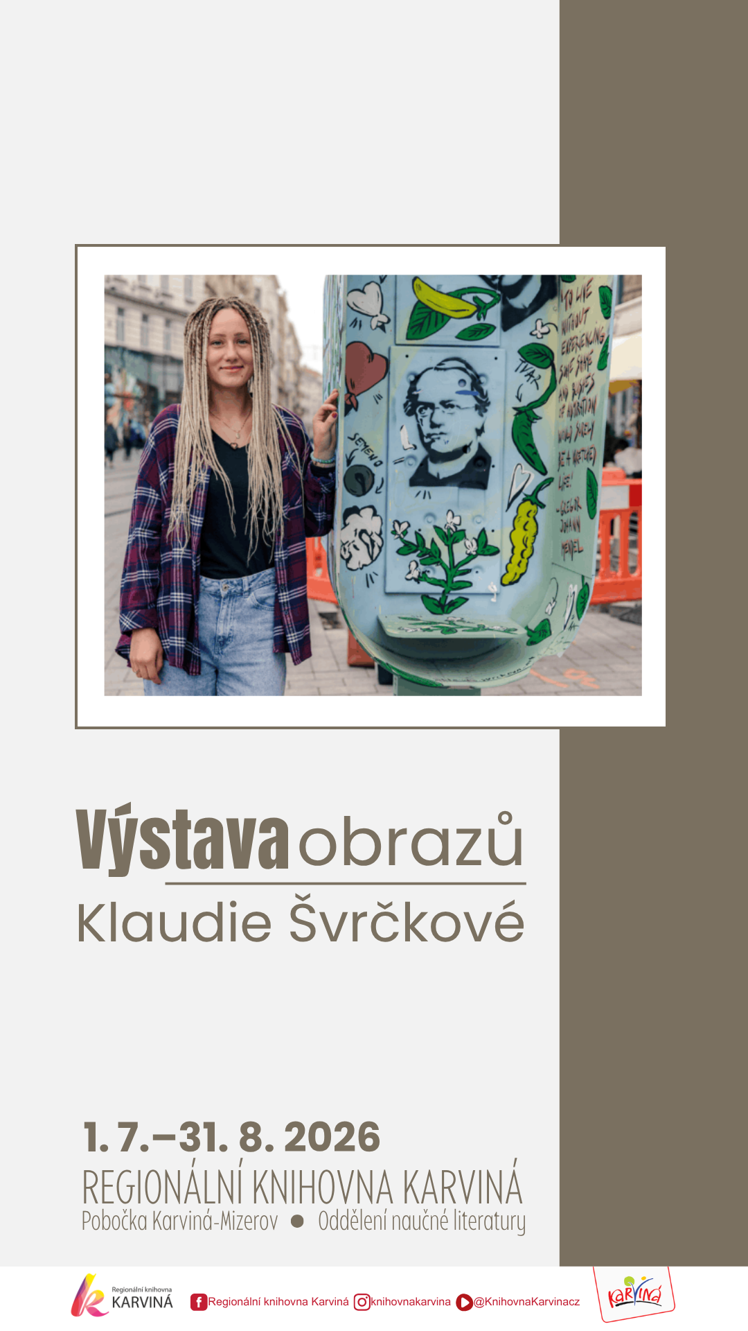 Výstava obrazů Klaudie Švrčkové