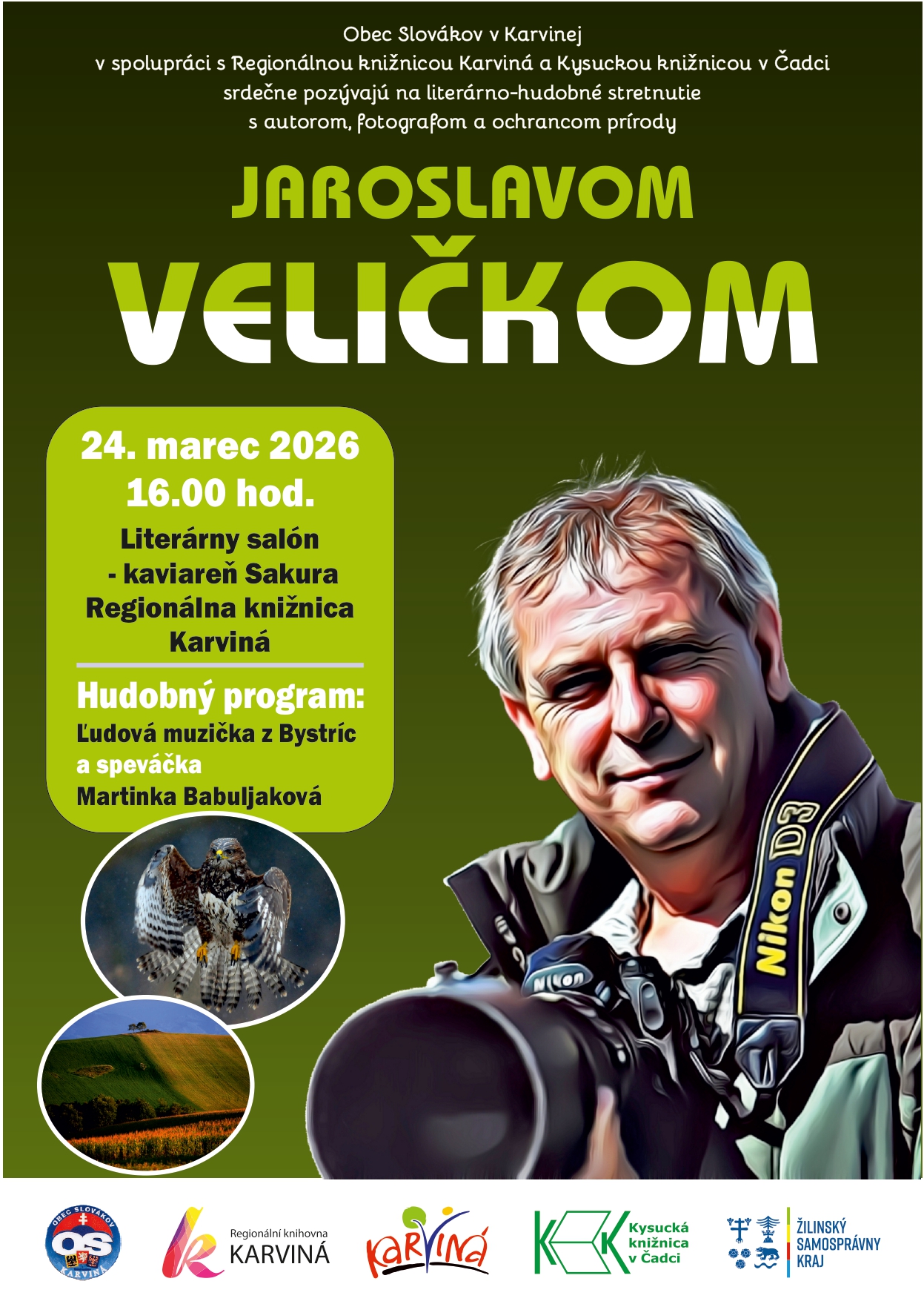 Beseda s Jaroslavem Veličkou: Země, kterou (ne)vidíme