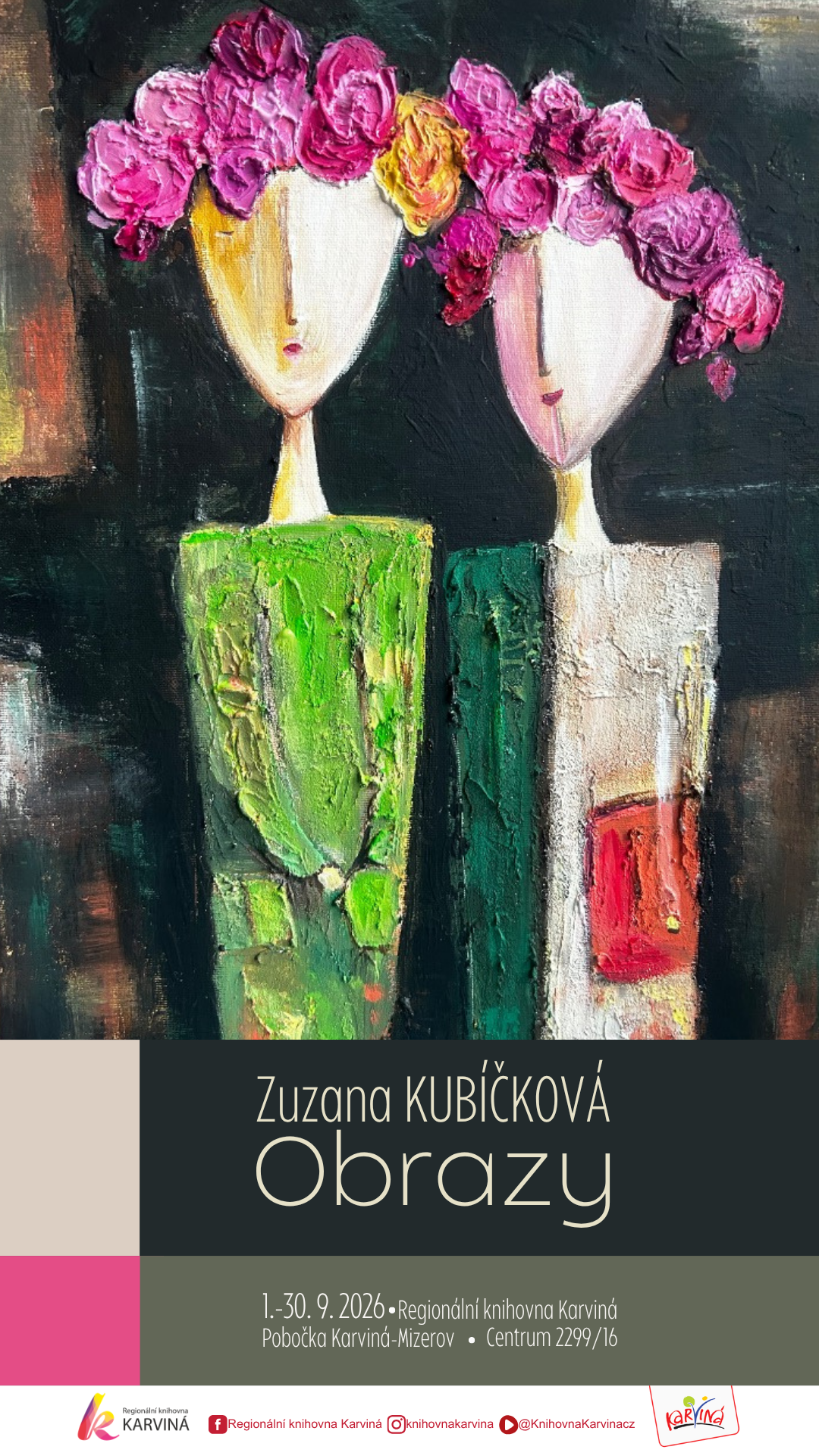 Výstava obrazů Zuzany Kubíčkové