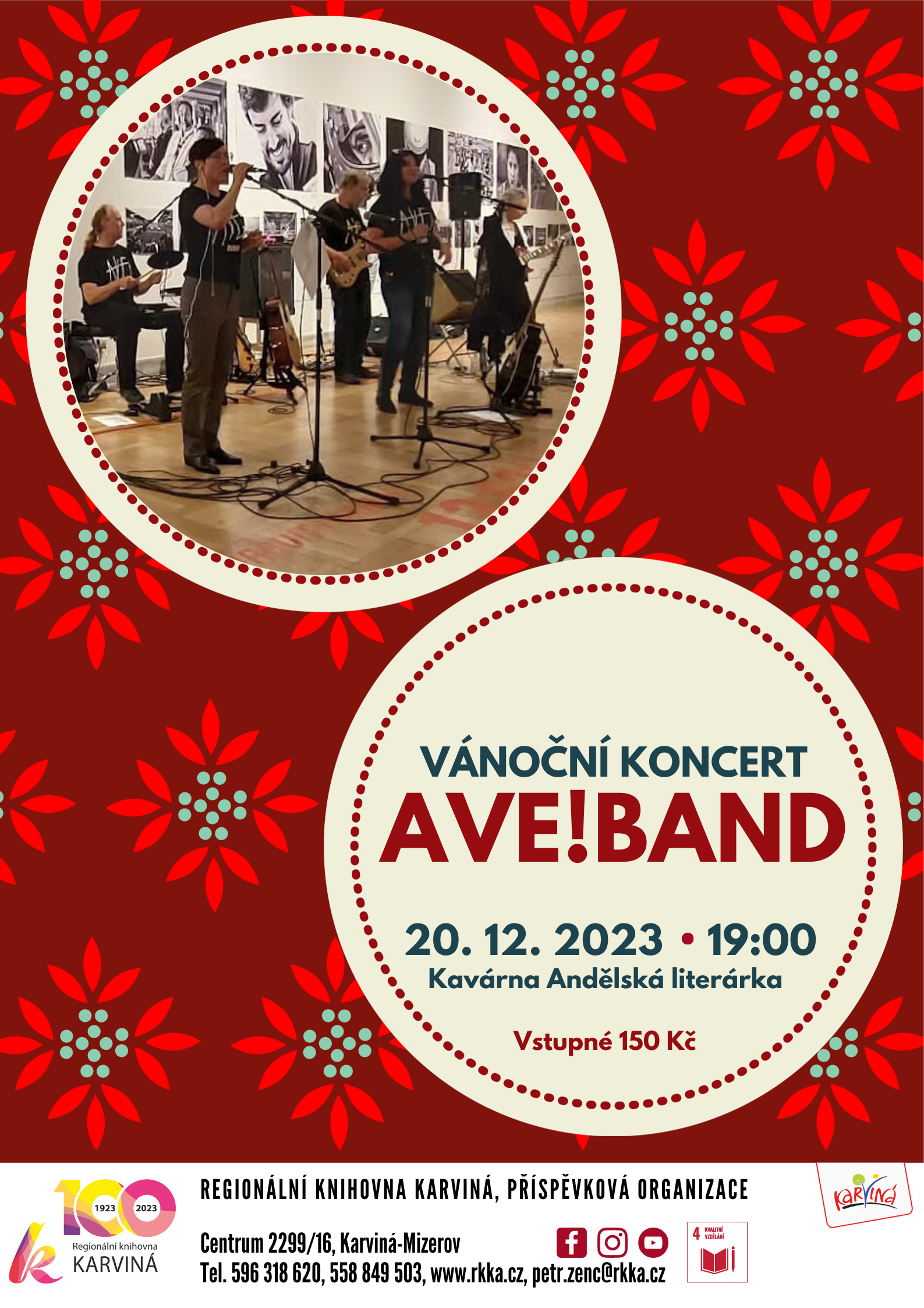 Vánoční koncert AVE!band