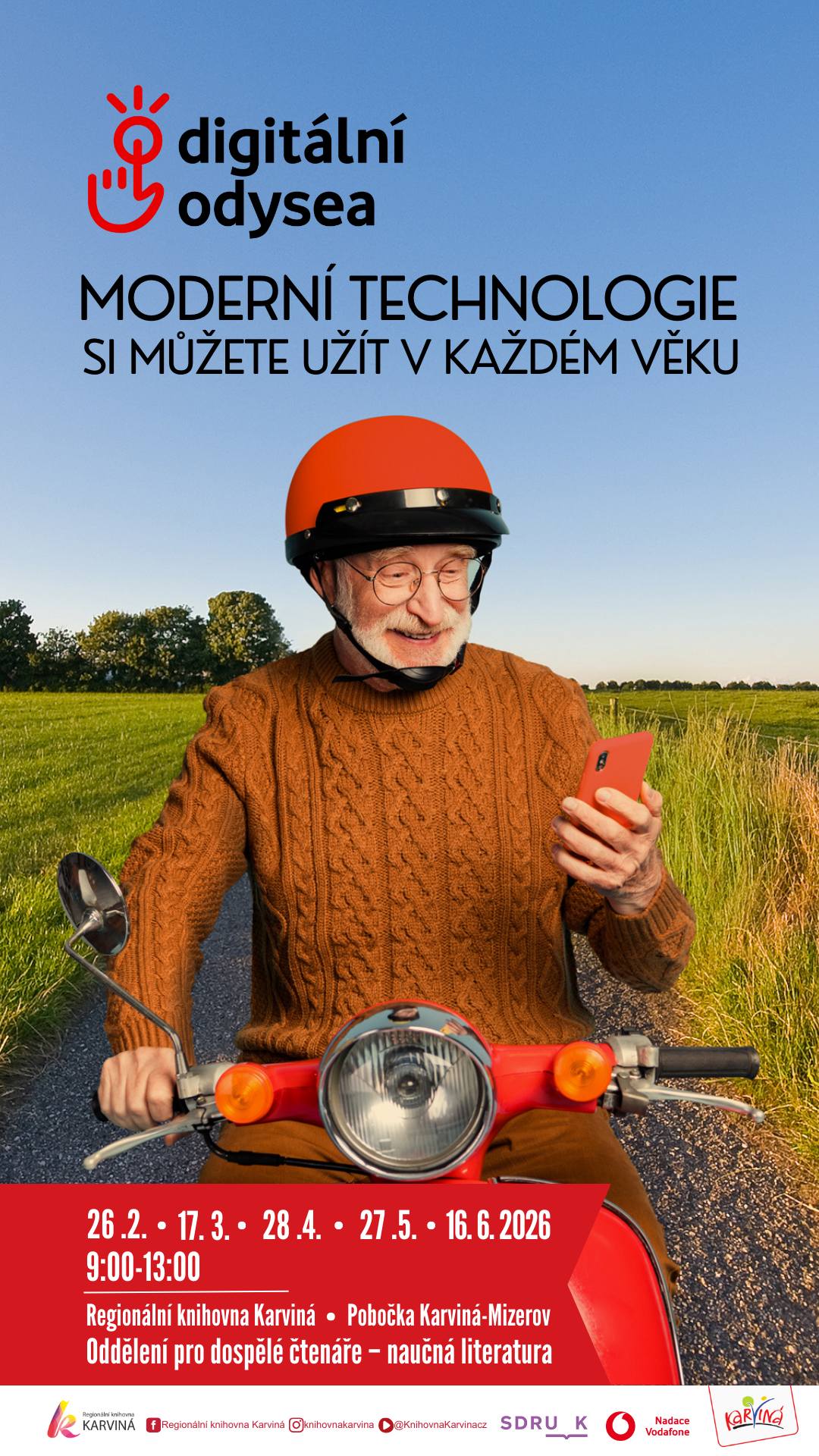 Digitální odysea pro seniory