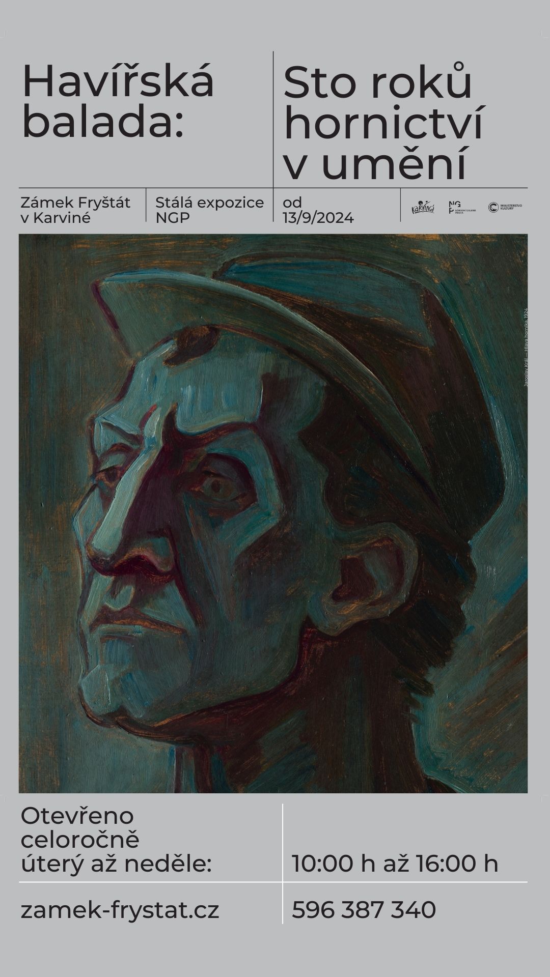 Havířská balada: Sto roků hornictví v umění