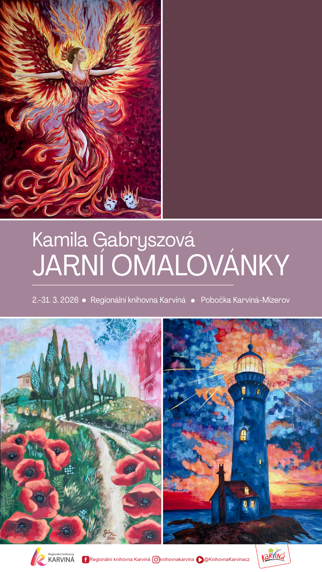 Kamila Gabryszová: Jarní omalovánky