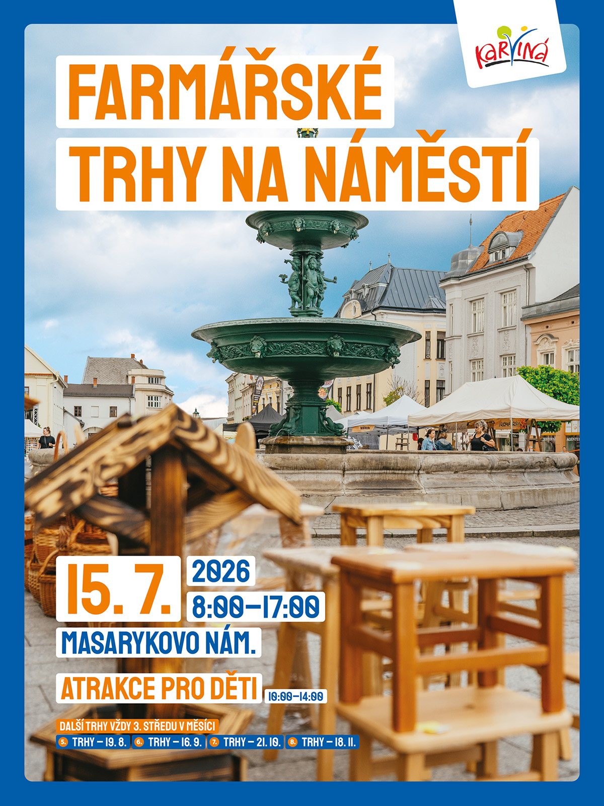 Farmářské trhy na náměstí