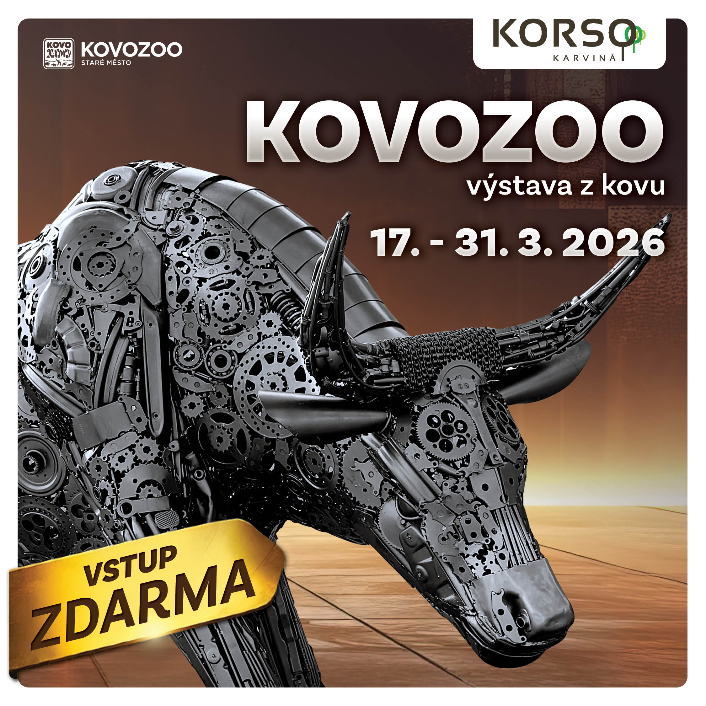 Kovozoo – výstava z kovu