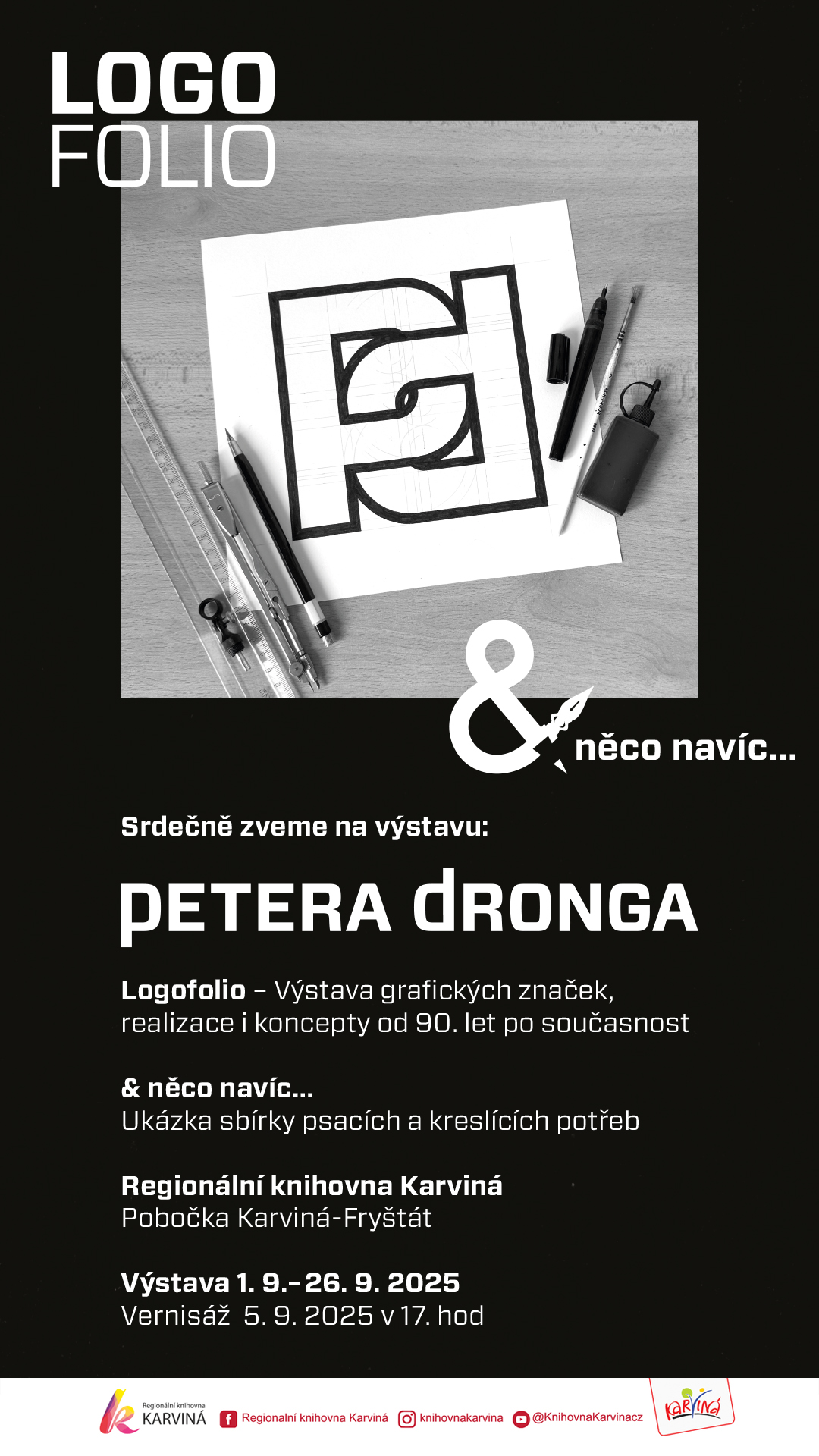 Výstava – Peter Drong: Logofolio & něco navíc...
